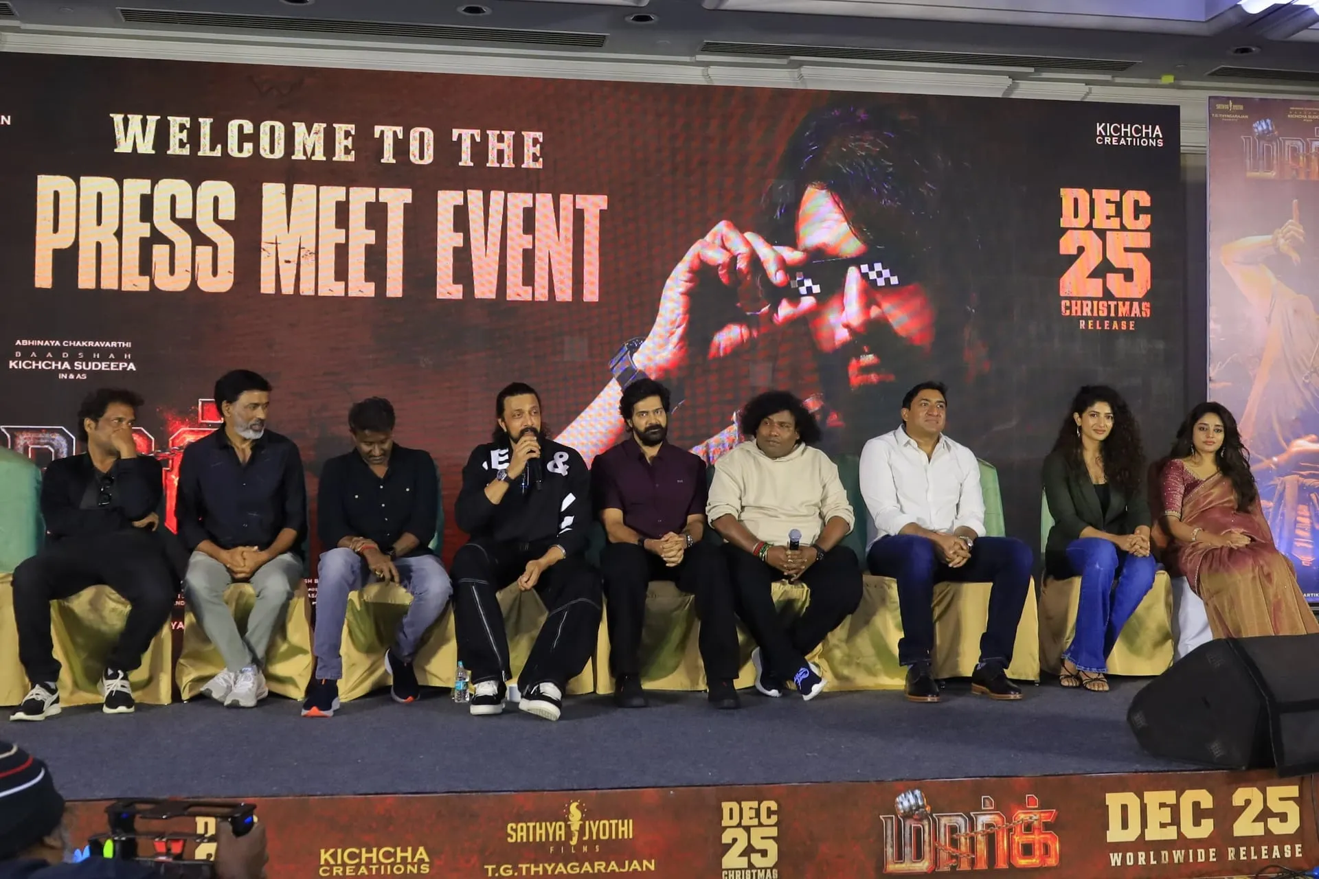 Kichcha Sudeep’s Action Thriller Mark Sets Christmas Release