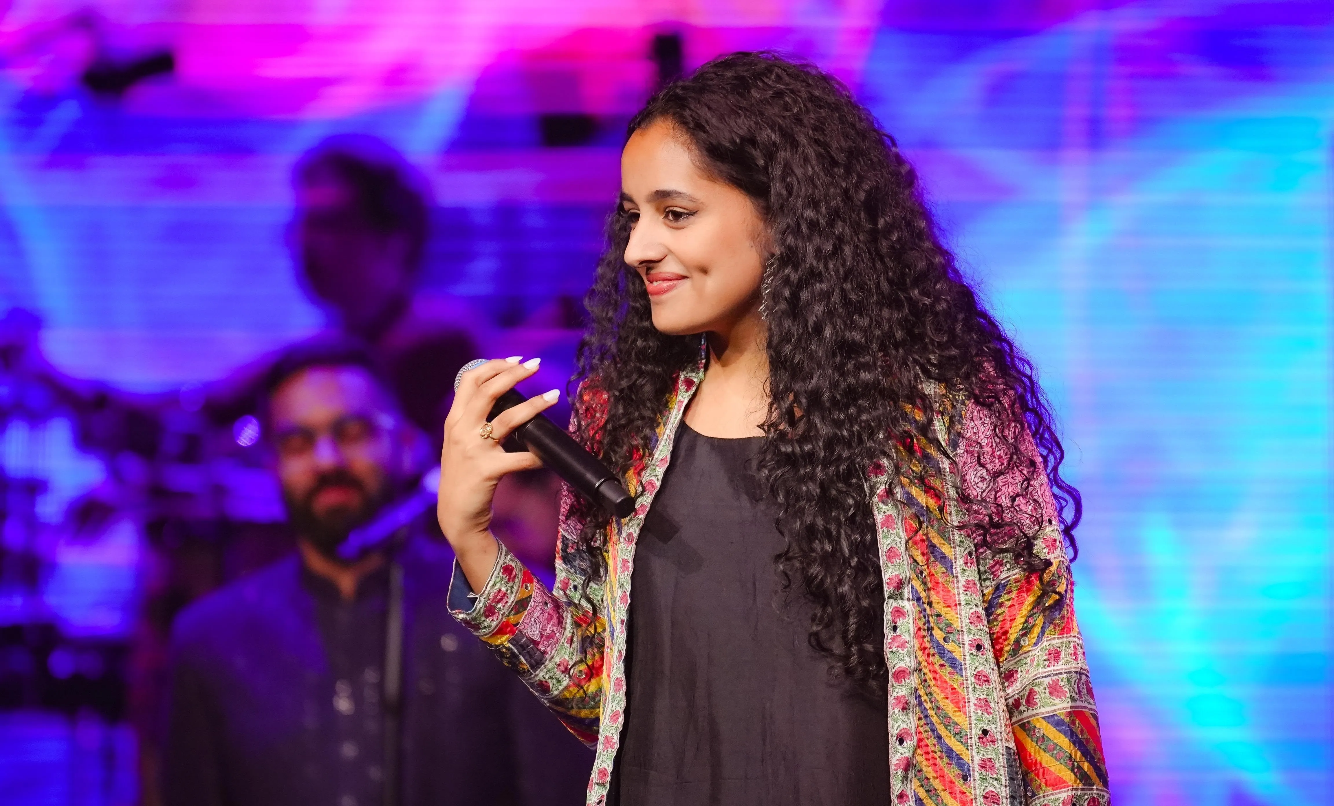 Sindhu Vasudevan on stage