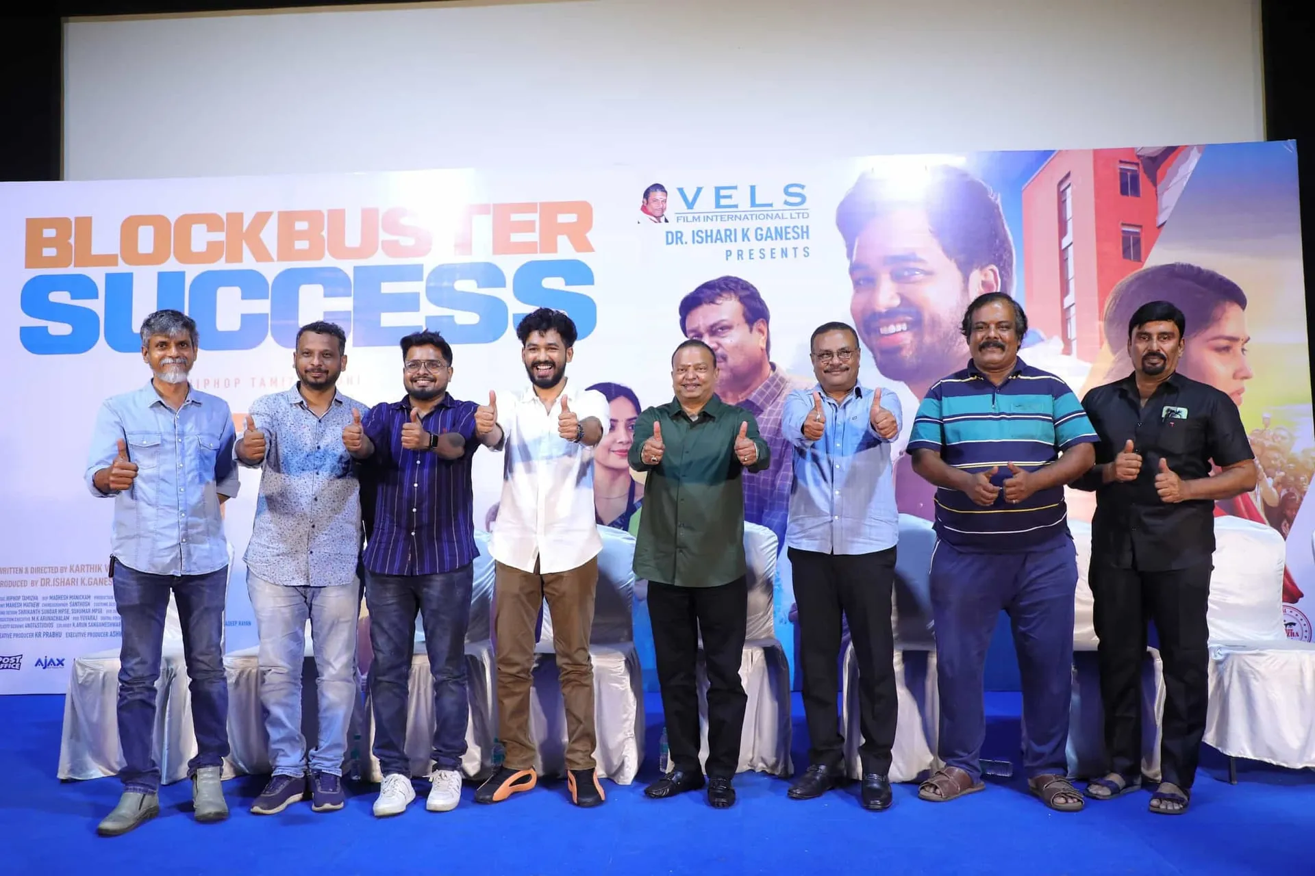 Hiphop Tamizha Adhi's PT Sir Celebrates Box Office Success