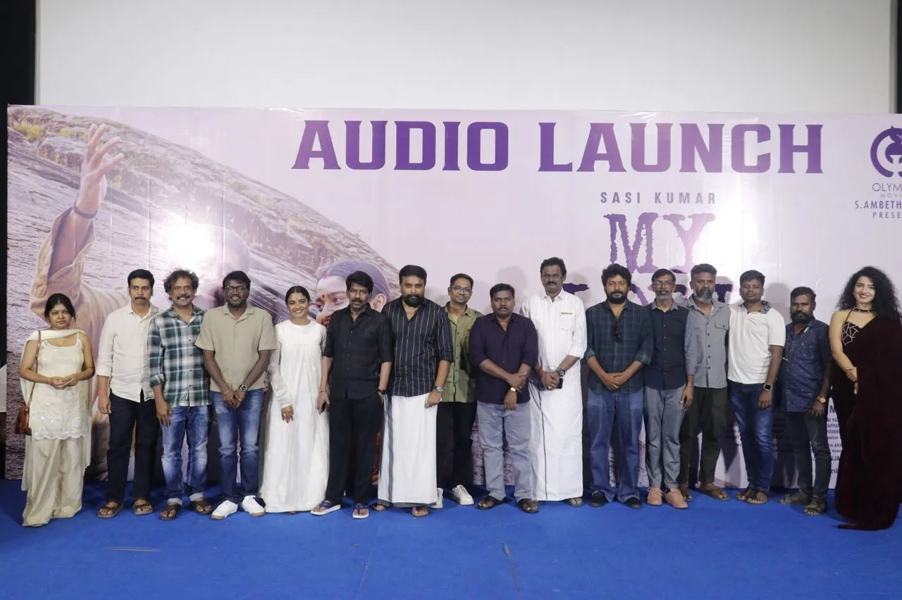 My Lord press meet full team photo at audio launch event in Chennai