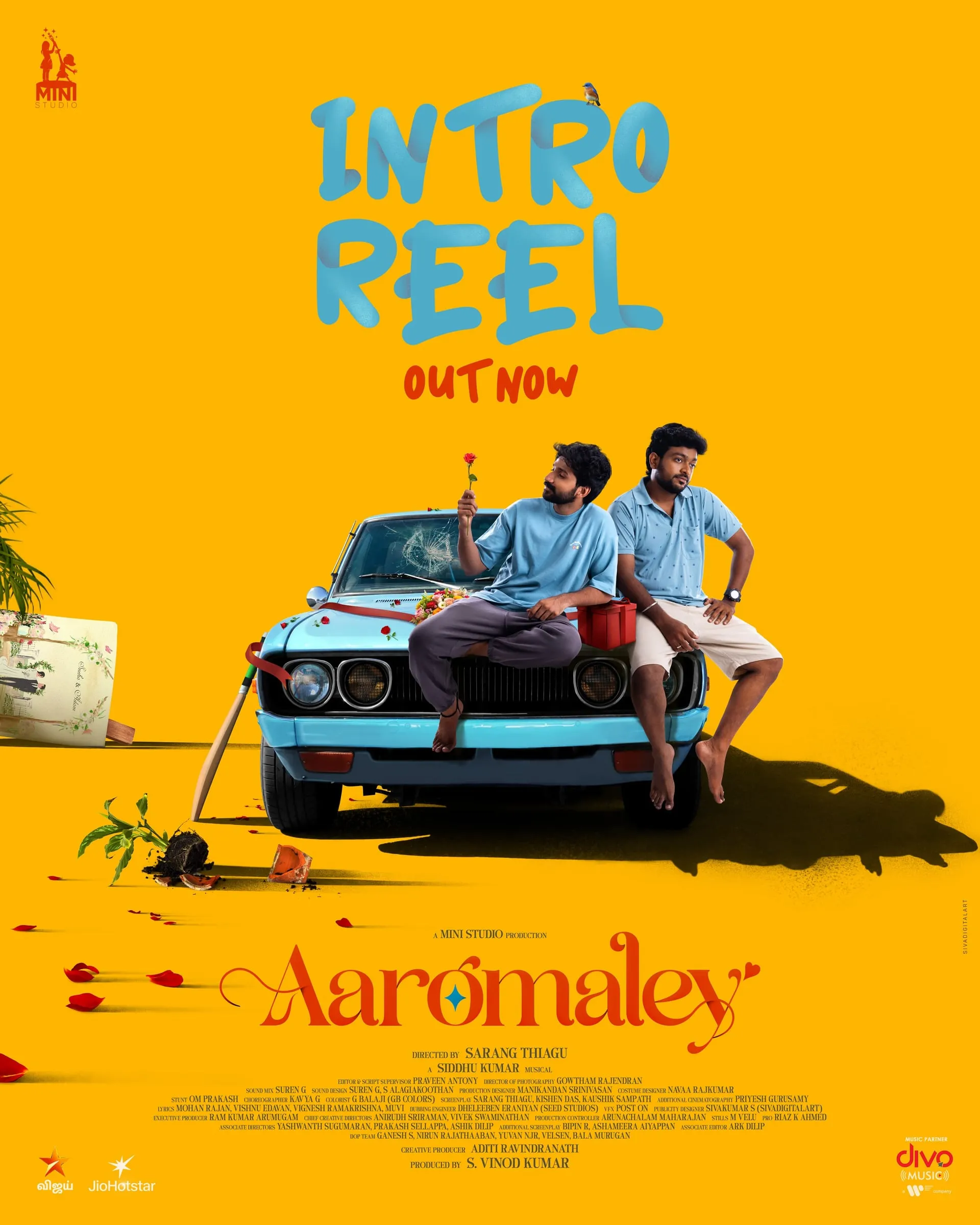 Sarang Thiagu, Son of Actor Thiagu, to Make Directorial Debut with 'Aaromaley'