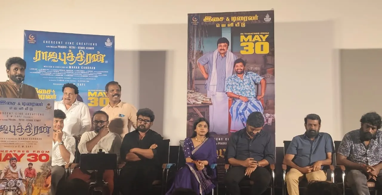 Prabhu Champions Young Talent at Rajaputhiran Audio Launch