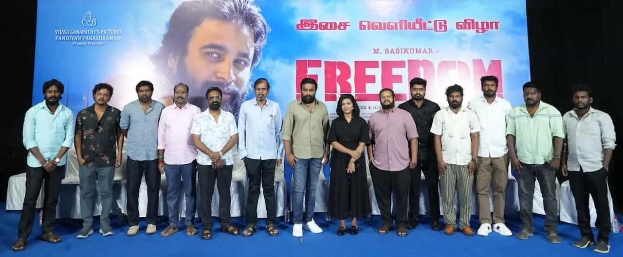 Sasikumar's 'Freedom' is Based on Art Director's Personal Journey
