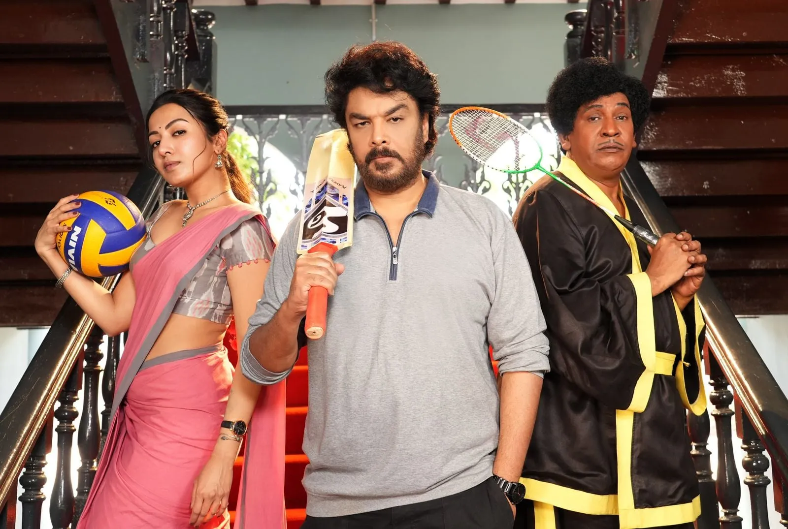 Gangers Movie Review: Sundar C &amp; Vadivelu Reunite for Familiar Heist Fun