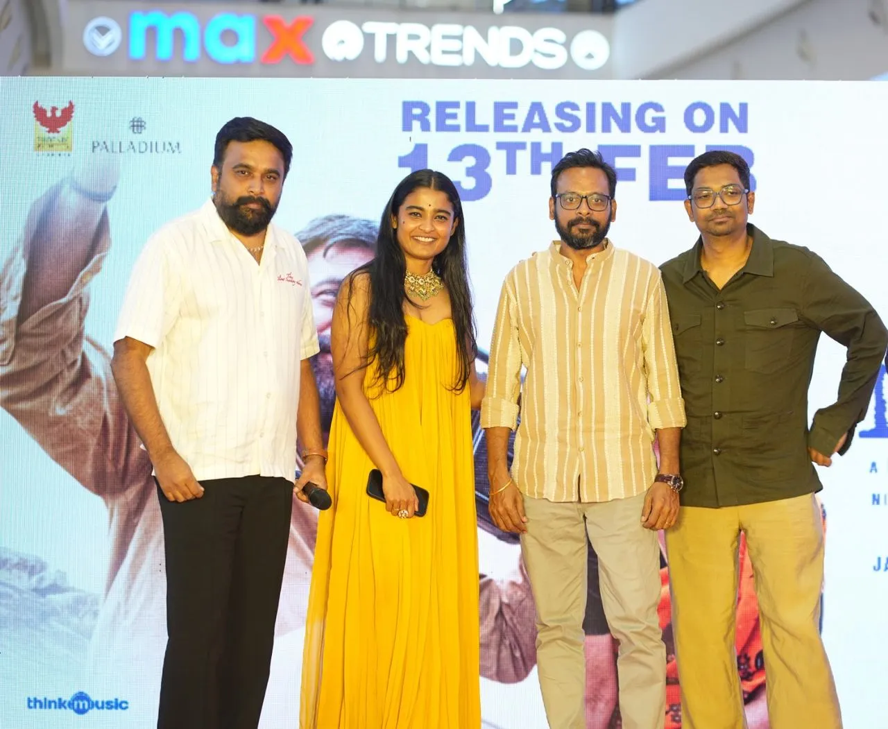 My Lord Sasikumar Chaithra J Achar Raju Murugan and Sean Roldan at fan meet event