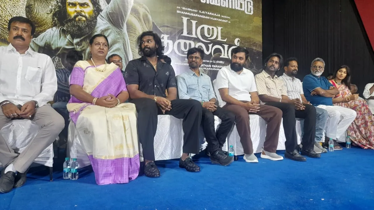 Shanmuga Pandian's Padai Thalaivan Audio Launched Amidst Tributes to Vijayakanth
