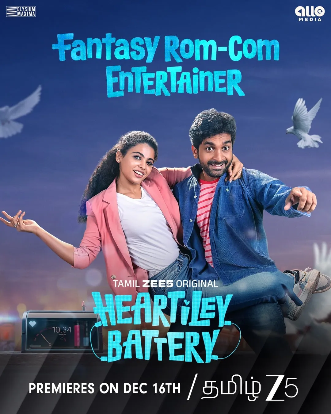 ZEE5 Sets Dec 16 Premiere for Sci-Fi Romance Heartiley Battery