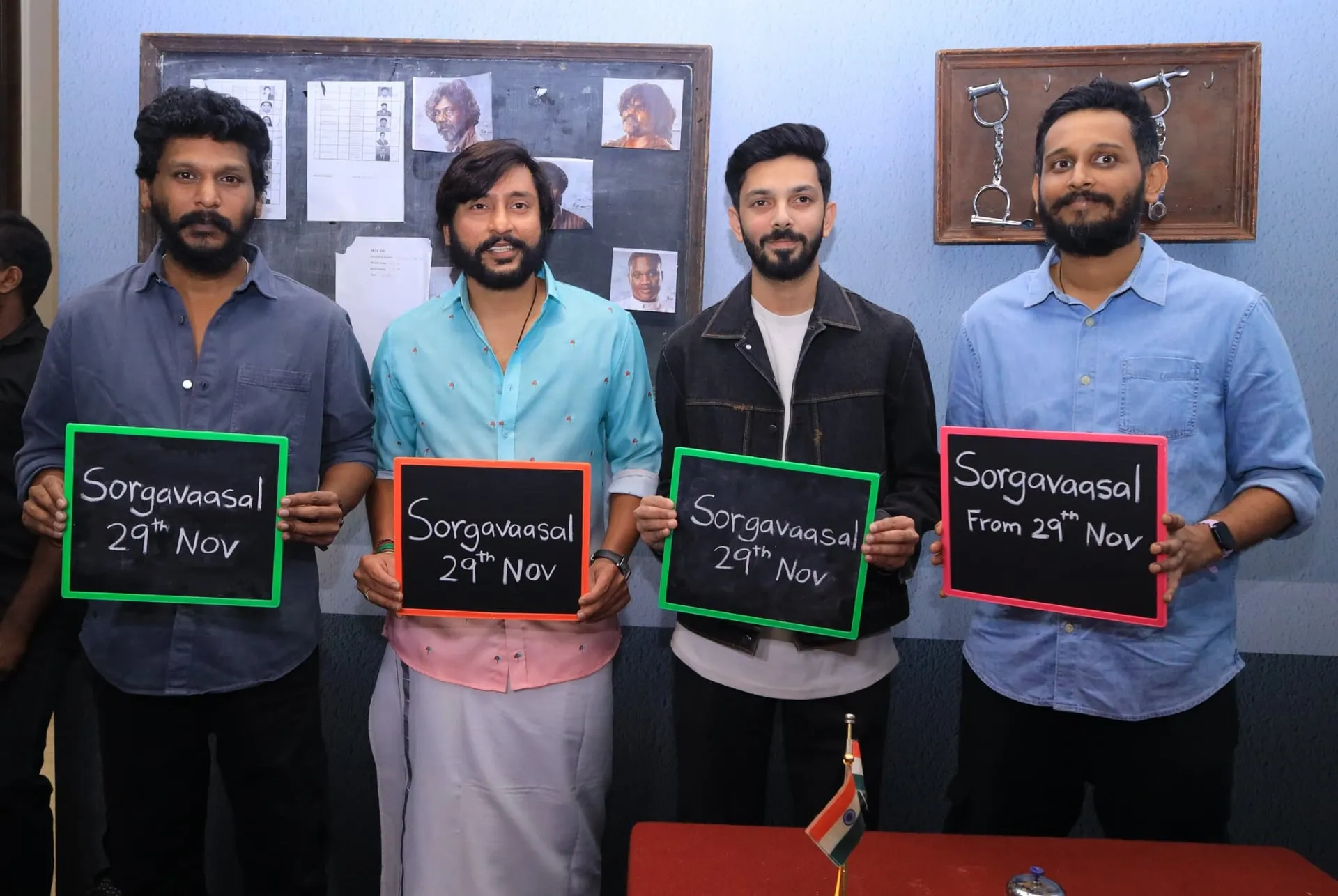 RJ Balaji Takes Dramatic Turn in Prison Thriller Sorgavaasal