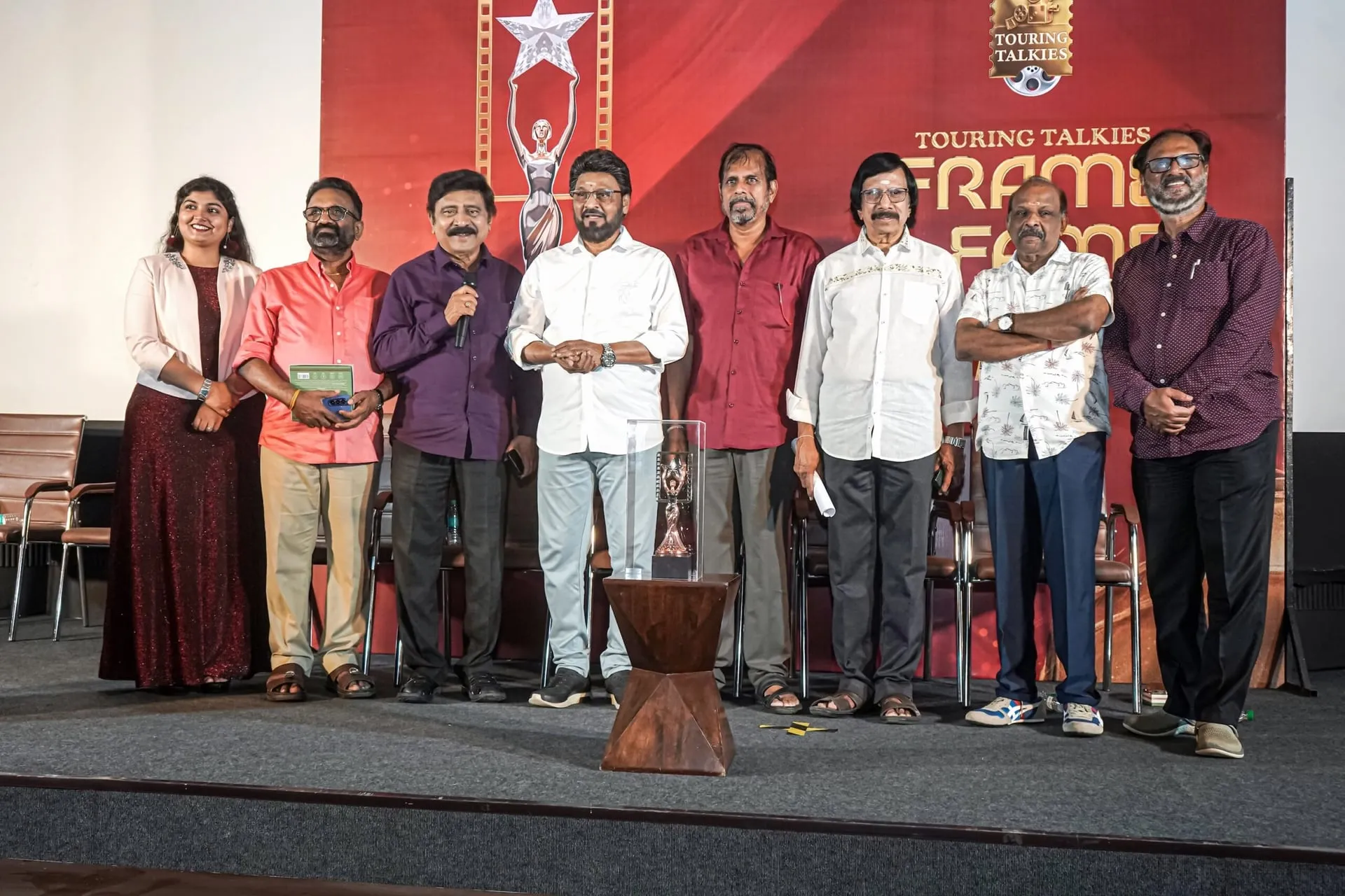 Chithra Lakshmanan Launches Frame and Fame Awards; K. Bhagyaraj to Chair Jury