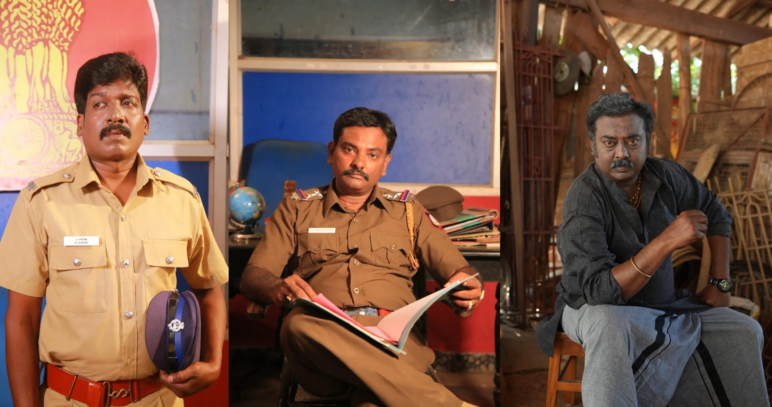 Stills from Police Family