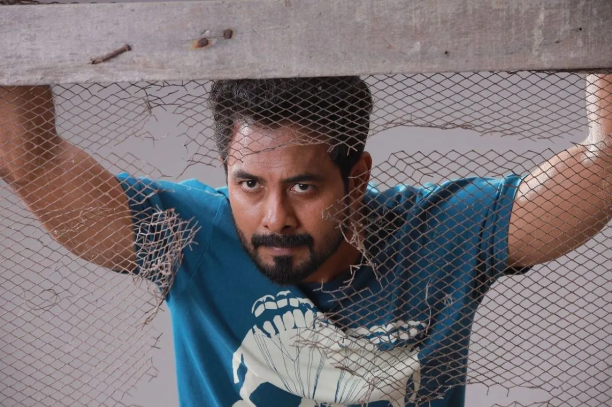 Aari Arjunan in an intense scene from 4th Floor thriller