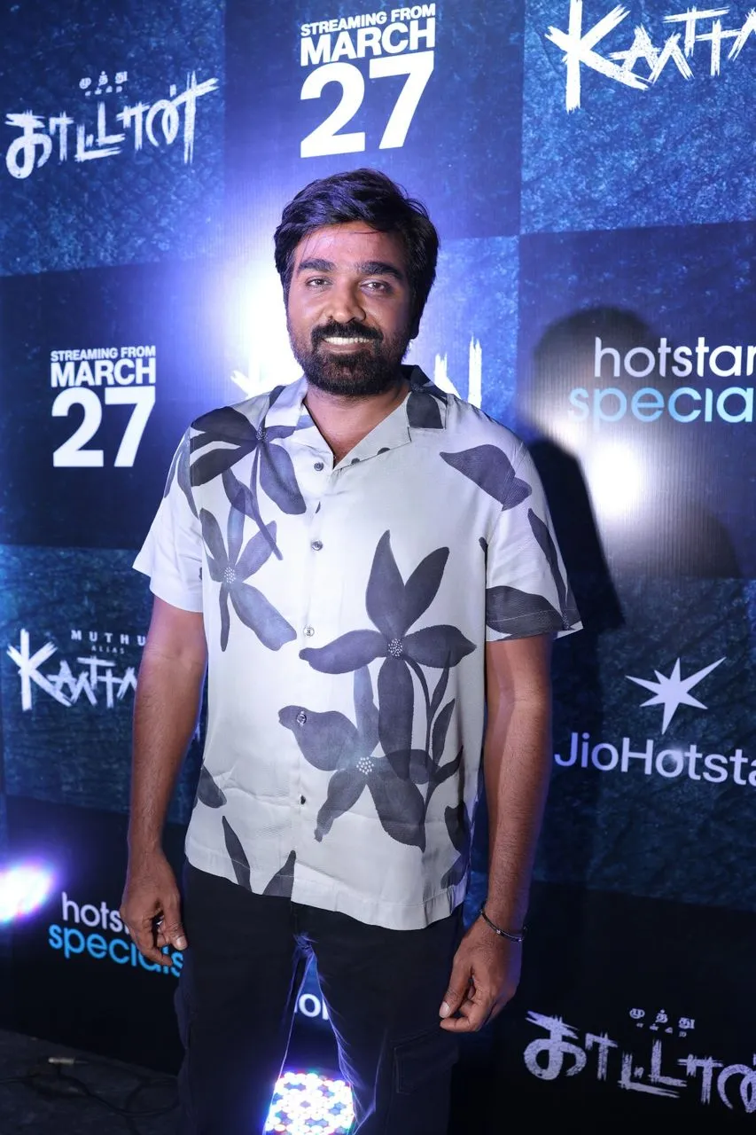 Vijay Sethupathi at the Muthu Engira Kaattaan press meet