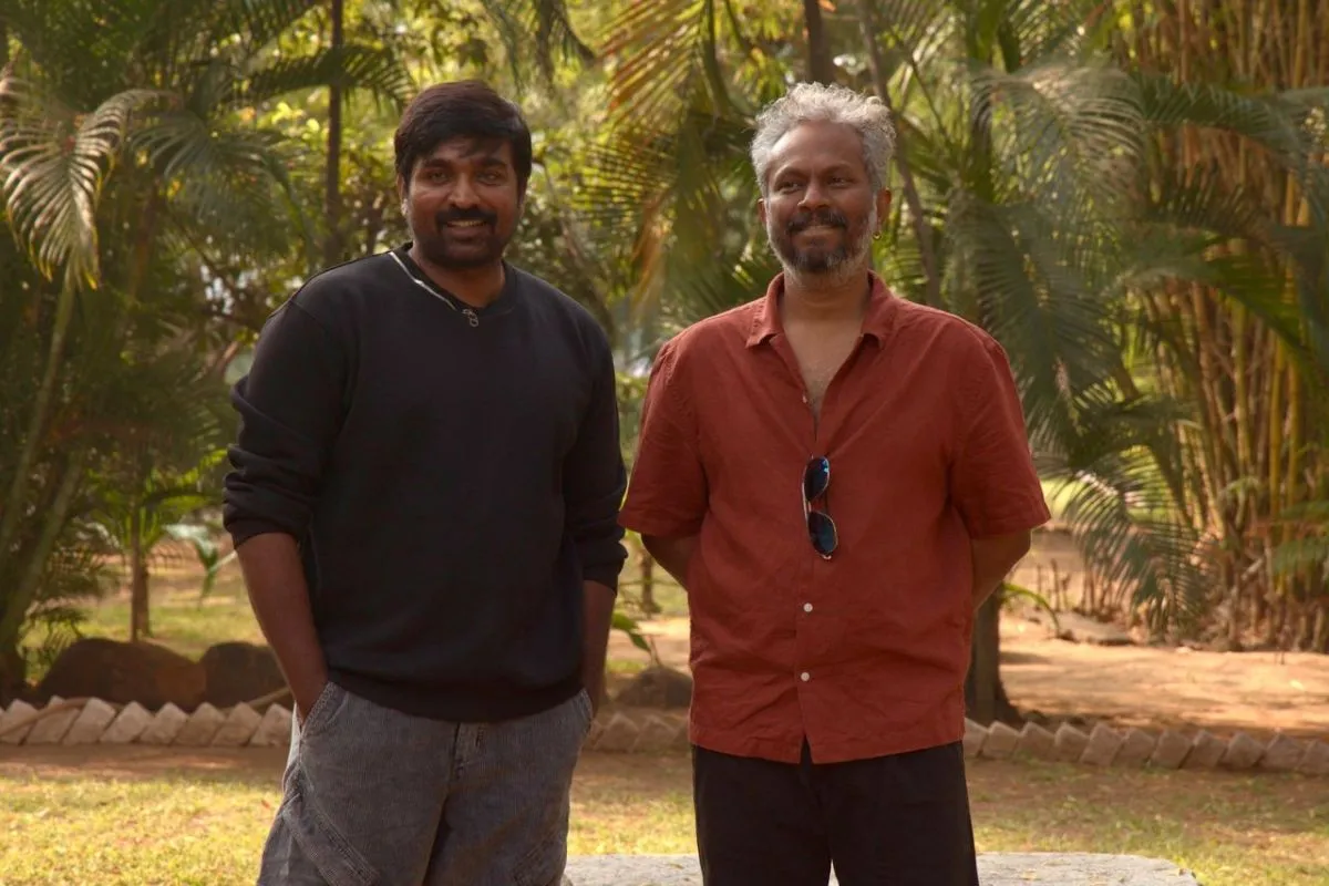 Vijay Sethupathi with director Thiagarajan Kumararaja