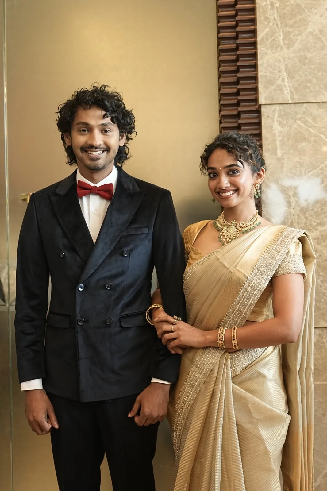 Elan and Saanve Megghana at the Pyaar Prema Kalyanam trailer launch