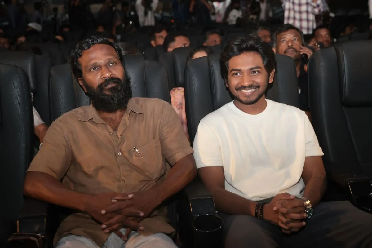 Vetrimaaran and Ken Karunas at the Youth event