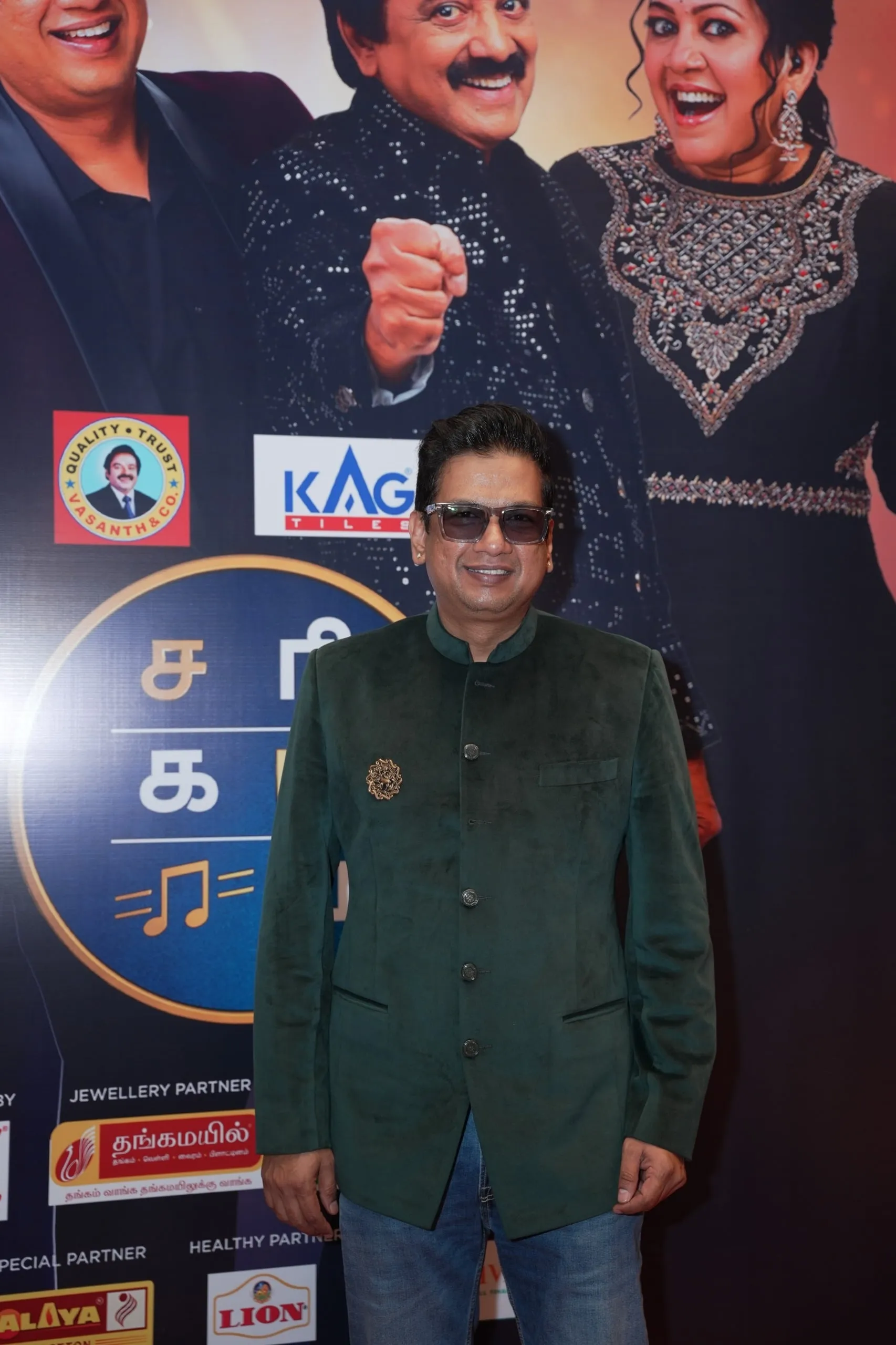 At the Saregamapa season launch