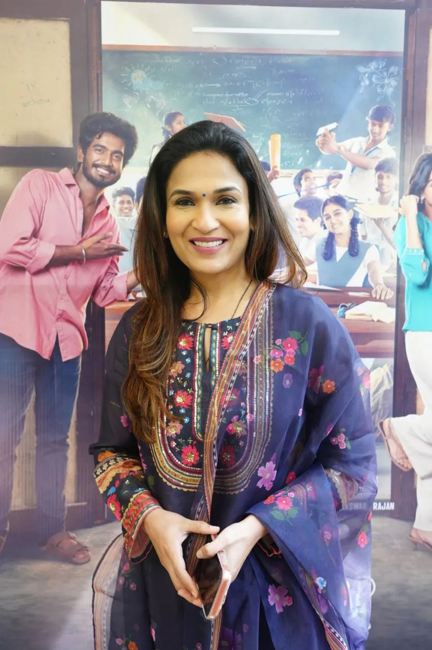 At the With Love post-release event in Chennai