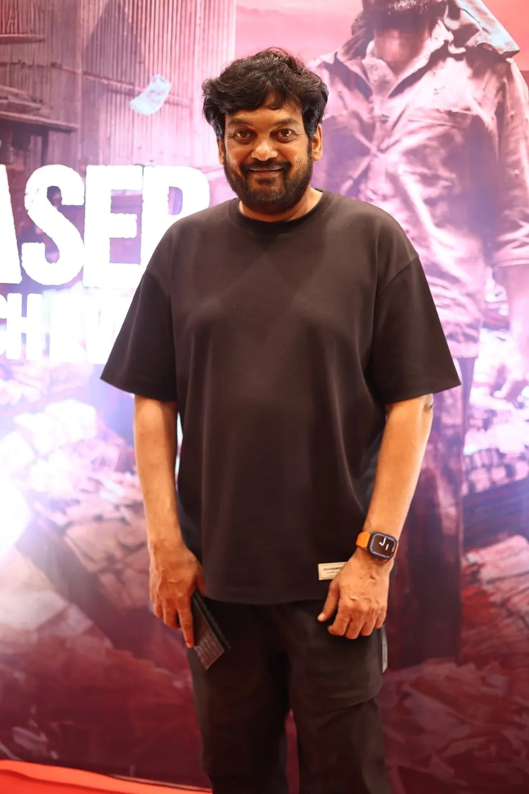 Director Puri Jagannadh at the Slumdog 33 Temple Road teaser launch