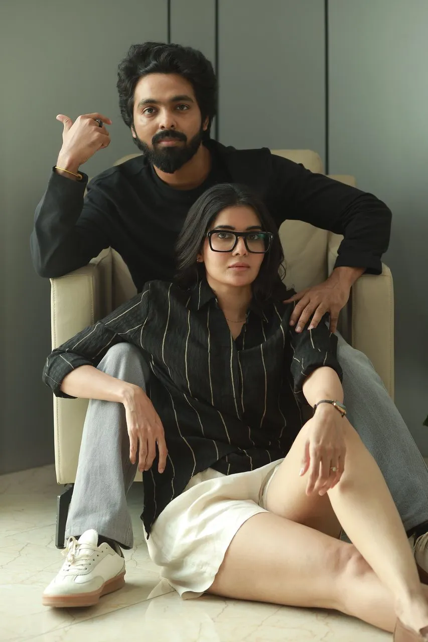 GV Prakash Kumar and Madhuri Jain from Mental Manadhil