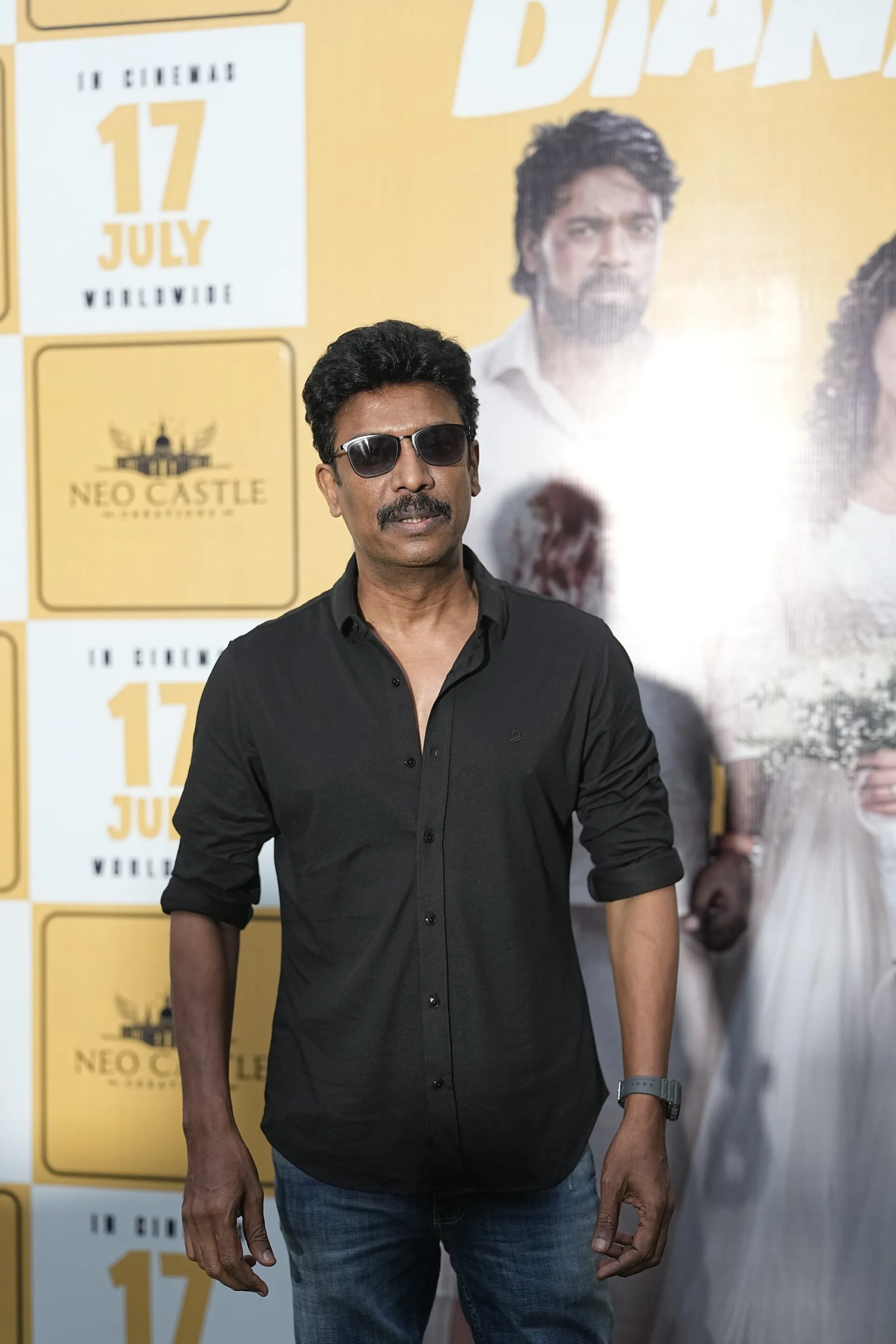 Samuthirakani at the Anbe Diana trailer launch