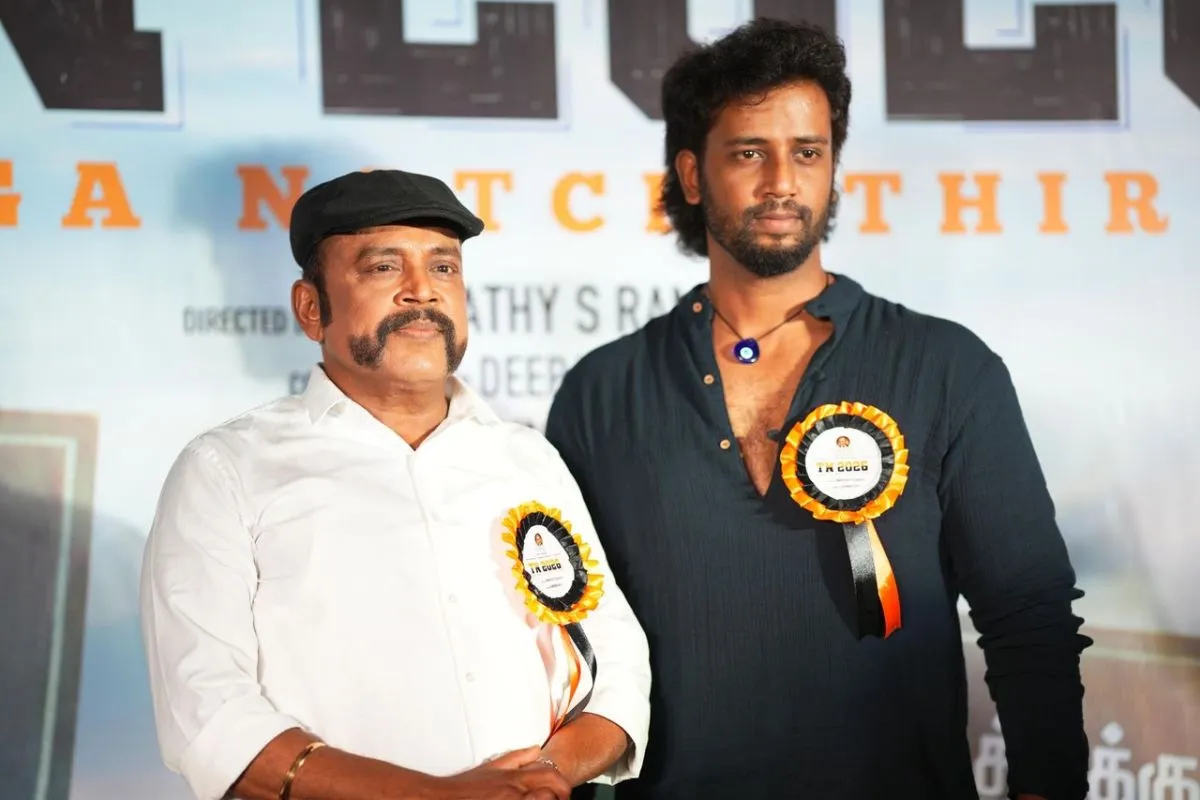Thambi Ramaiah and director Umapathy Ramaiah at the TN 2026 press meet