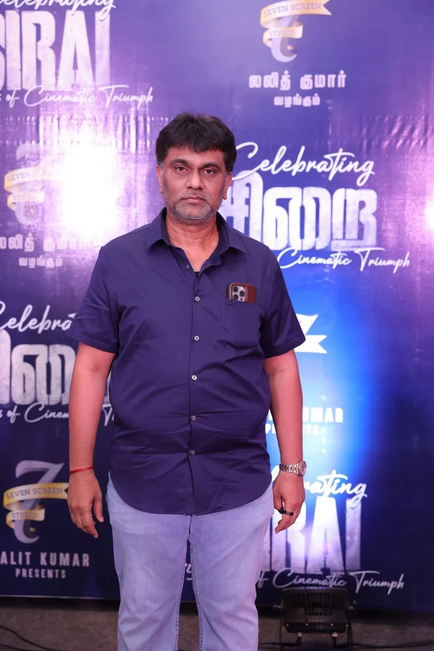 Producer SS Lalit Kumar at the Sirai 75-day event