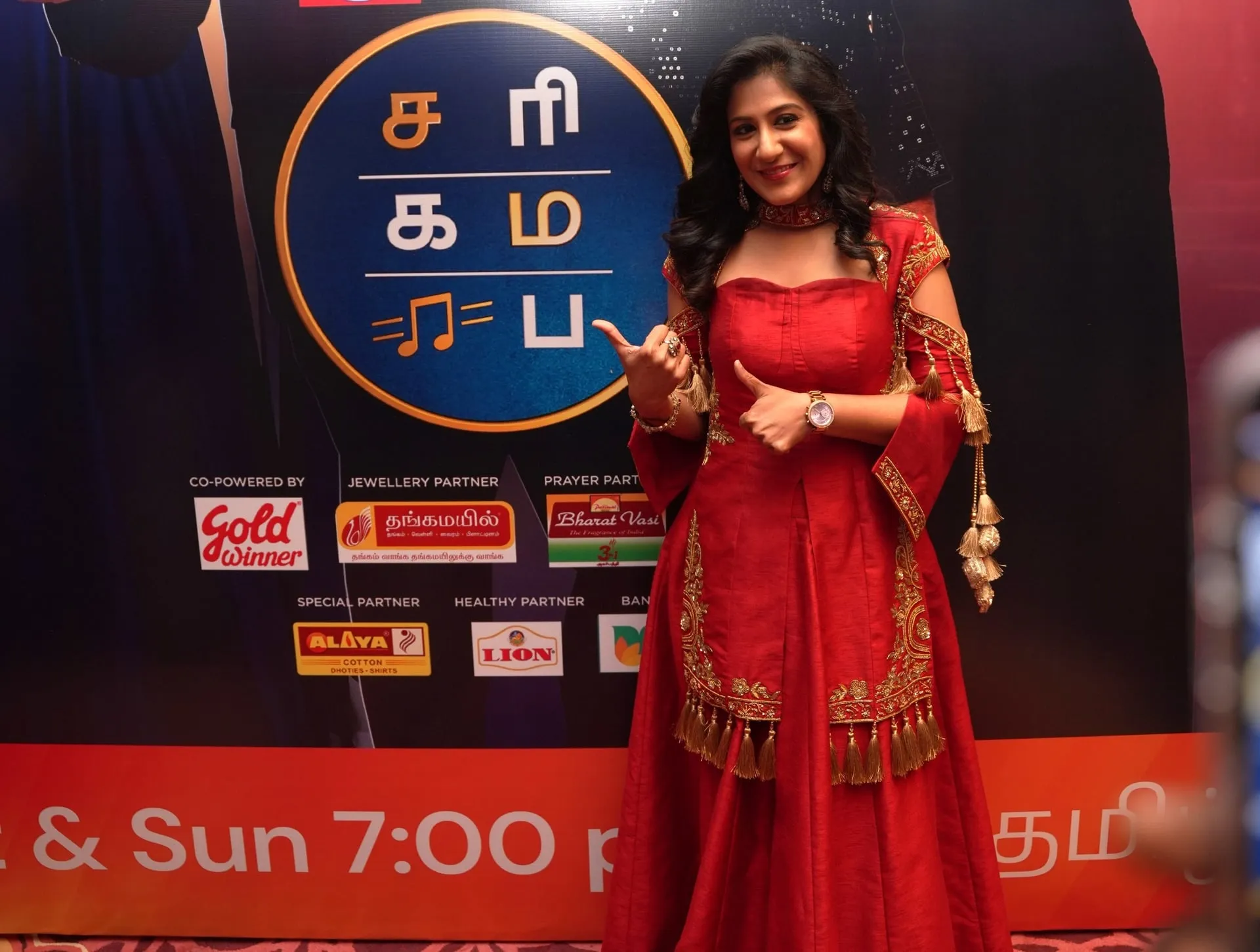 At the Saregamapa season launch