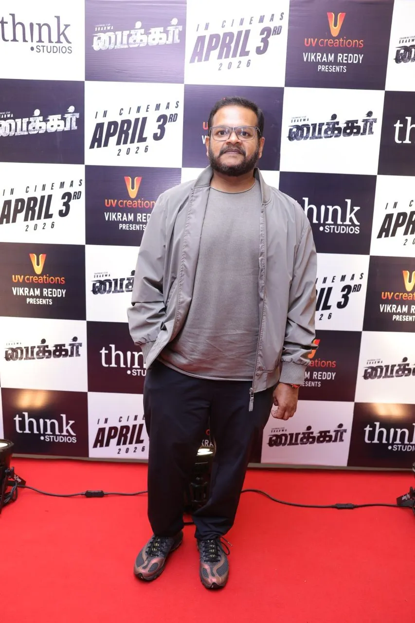 Composer Ghibran at the Biker press meet in Chennai