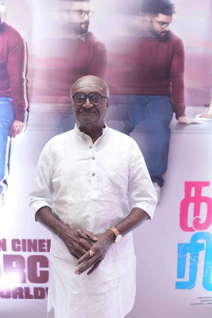 Actor MS Bhaskar at the Kadhal Reset Repeat event