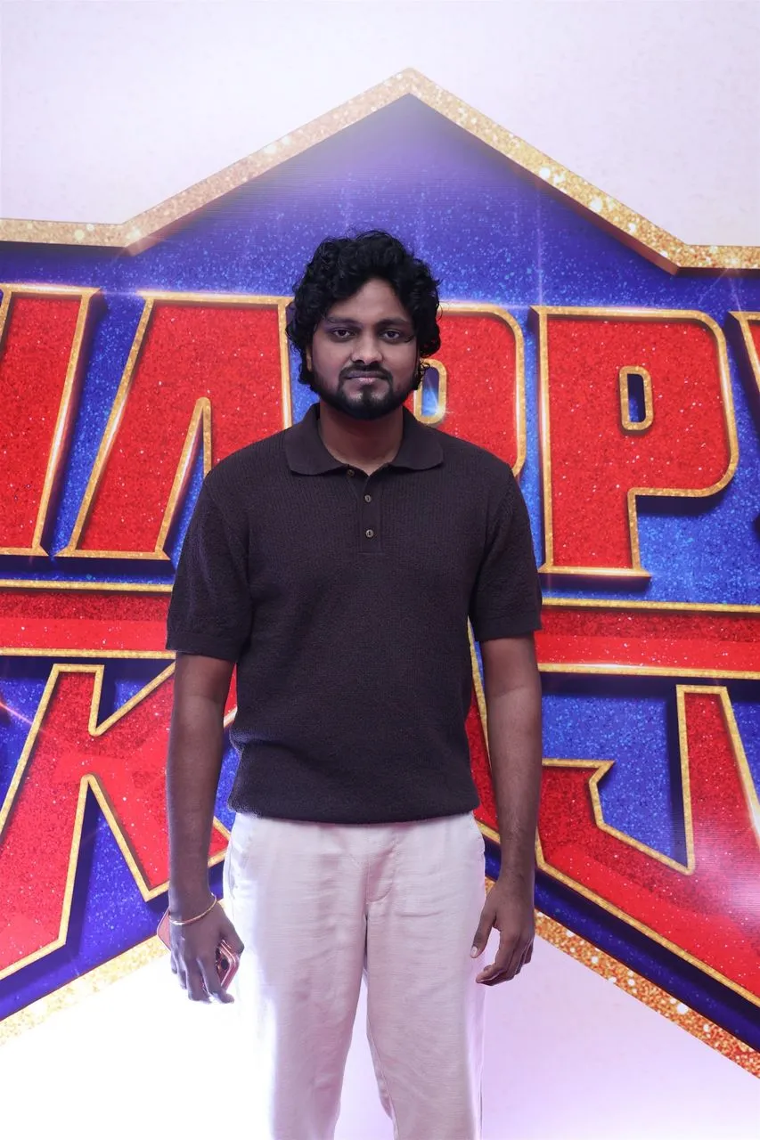 Director Maria Raja Elanchezhian at the Happy Raj event