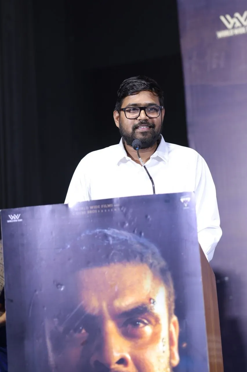 Chakra Pictures' Vetri at the Pallichattambhi Tamil press meet